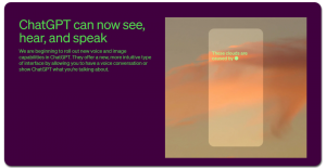 重磅!ChatGPT即将更新图像输入与语音对话等新功能!