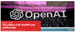 布鲁金斯学会:人工智能的政治化--ChatGPT和政治偏见