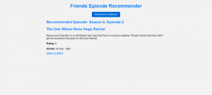 我用ChatGPT做了一个“老友记随机选集器”,说说制作过程和体会